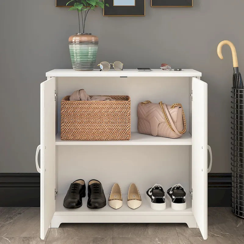Petit meuble d'entrée avec portes