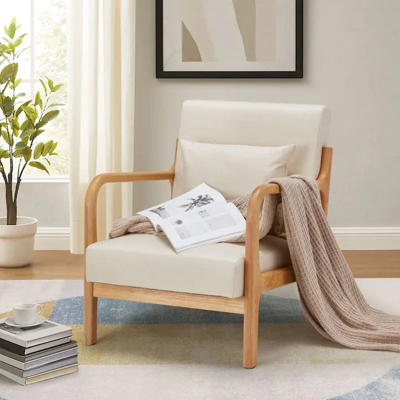Fauteuils de salon confortables de lecture pour salon Mid-century modern