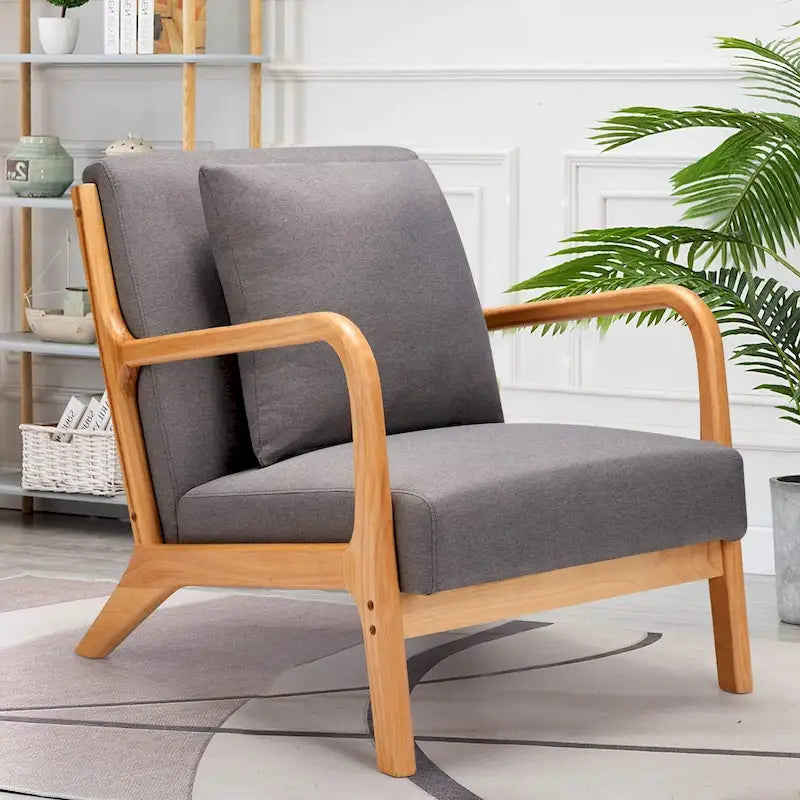 Fauteuils de salon confortables de lecture pour salon Mid-century modern