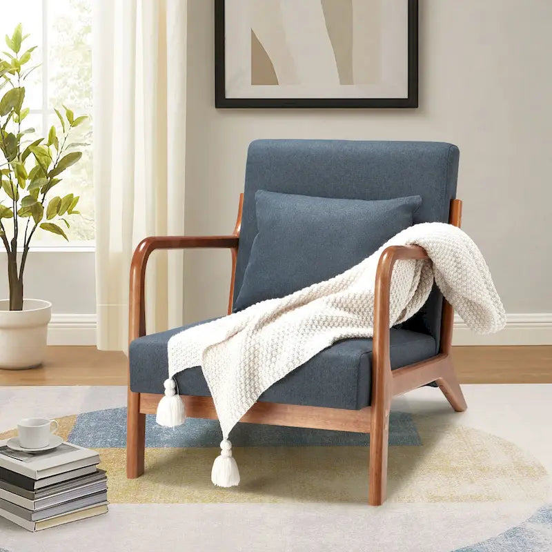 Fauteuils de salon confortables de lecture pour salon Mid-century modern