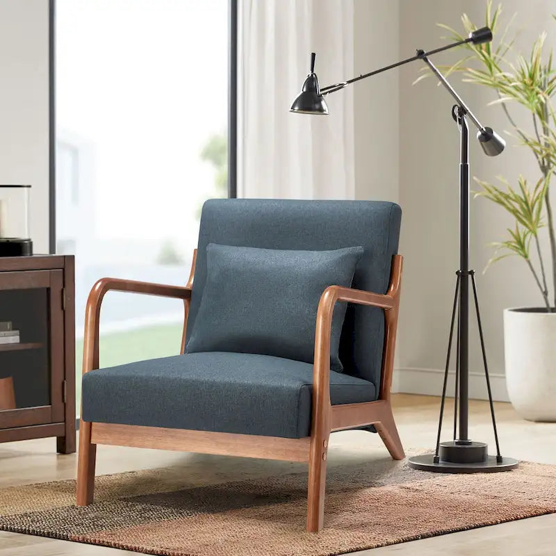 Fauteuils de salon confortables de lecture pour salon Mid-century modern