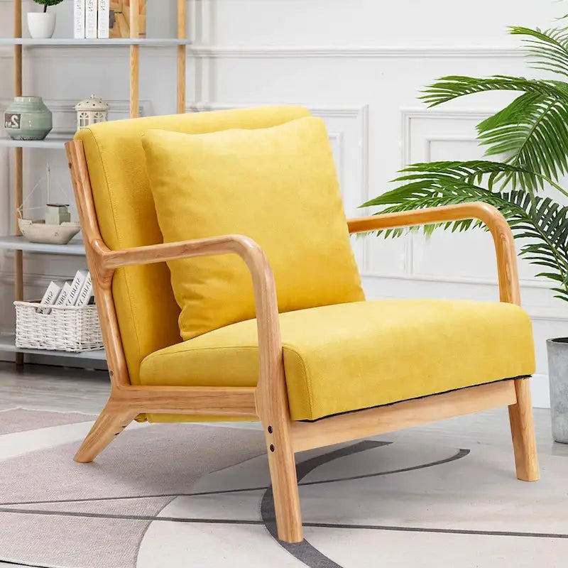 Fauteuils de salon confortables de lecture pour salon Mid-century modern