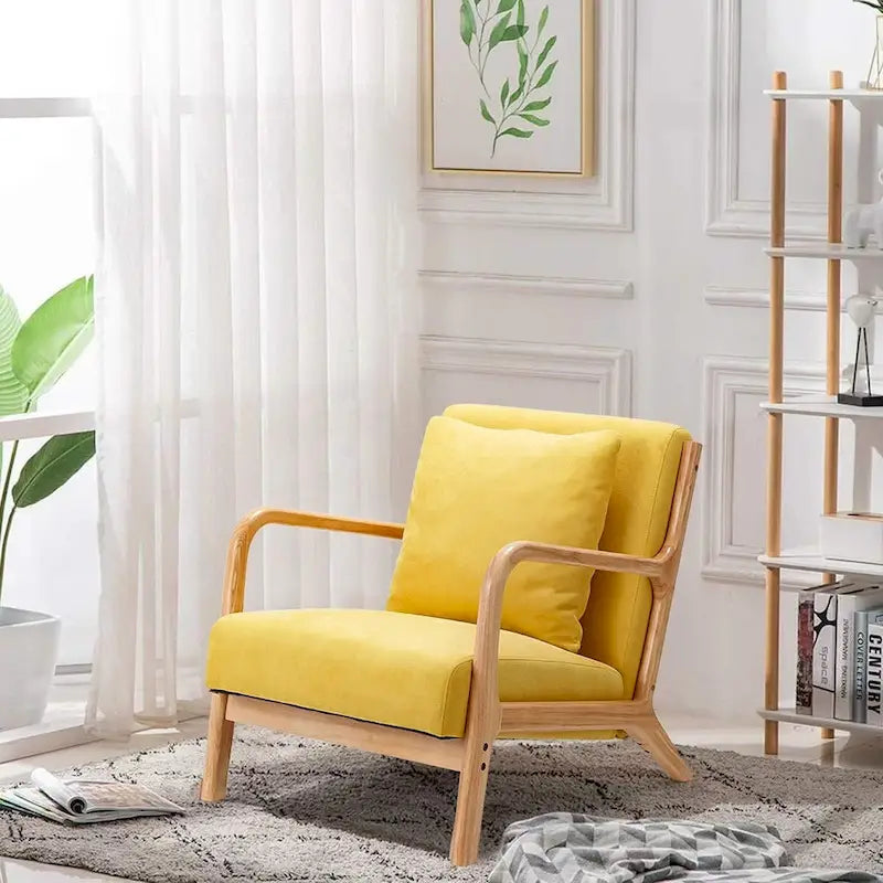 Fauteuils de salon confortables de lecture pour salon Mid-century modern