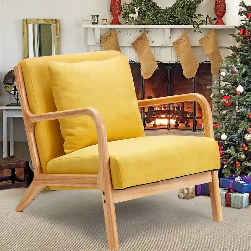 Fauteuils de salon confortables de lecture pour salon Mid-century modern