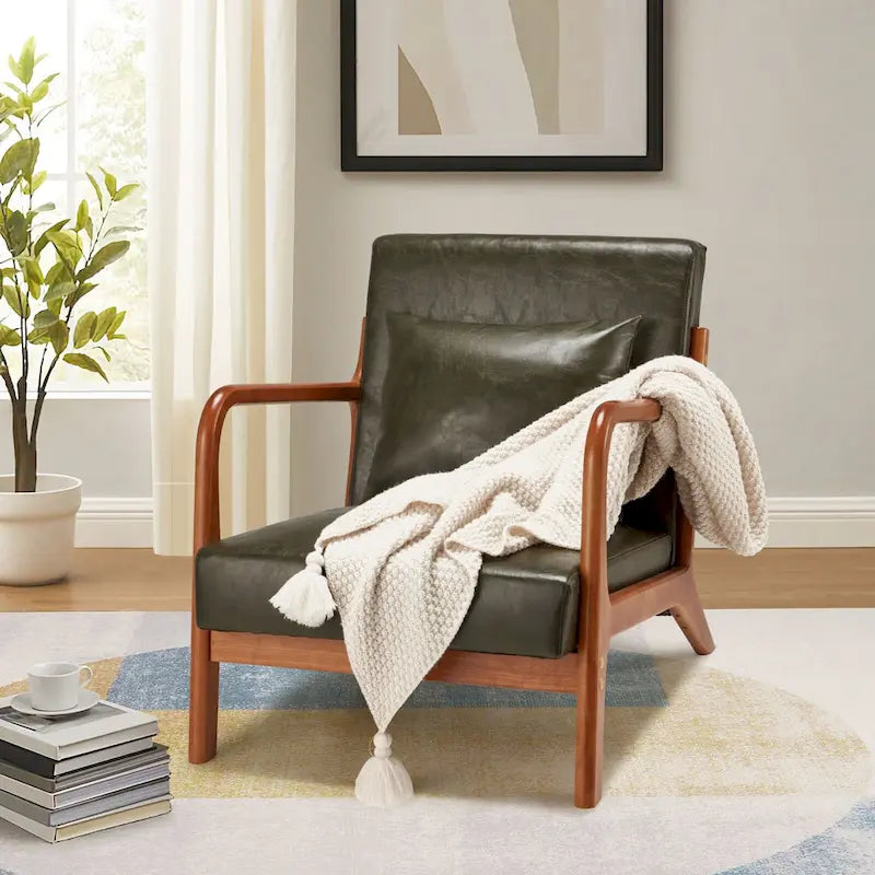 Fauteuils de salon confortables de lecture pour salon Mid-century modern