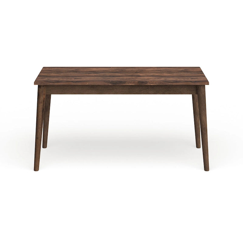 Table à manger moderne marron de 150 cm de style médiéval