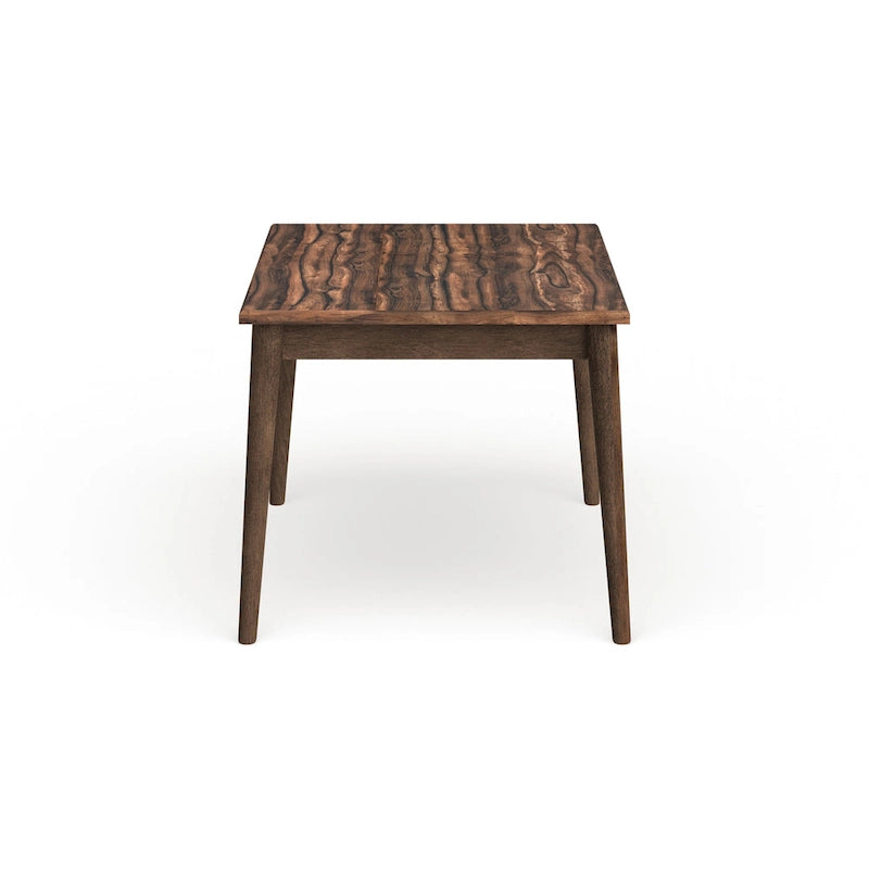 Table à manger moderne marron de 150 cm de style médiéval