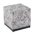Repose-pieds cubique moderne