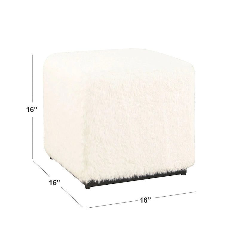 Repose-pieds cubique moderne