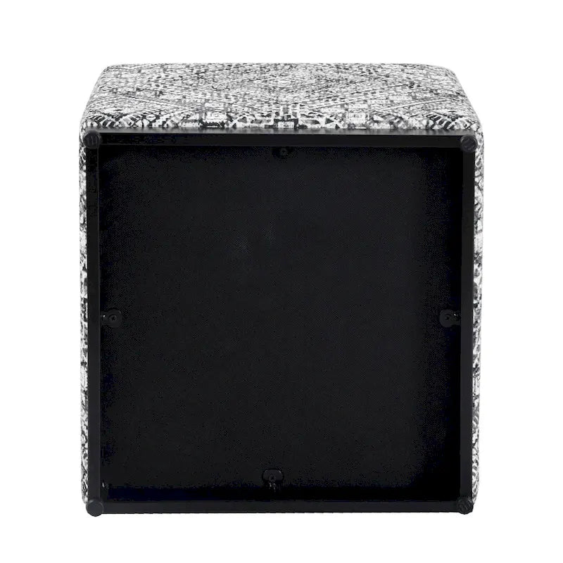 Repose-pieds cubique moderne