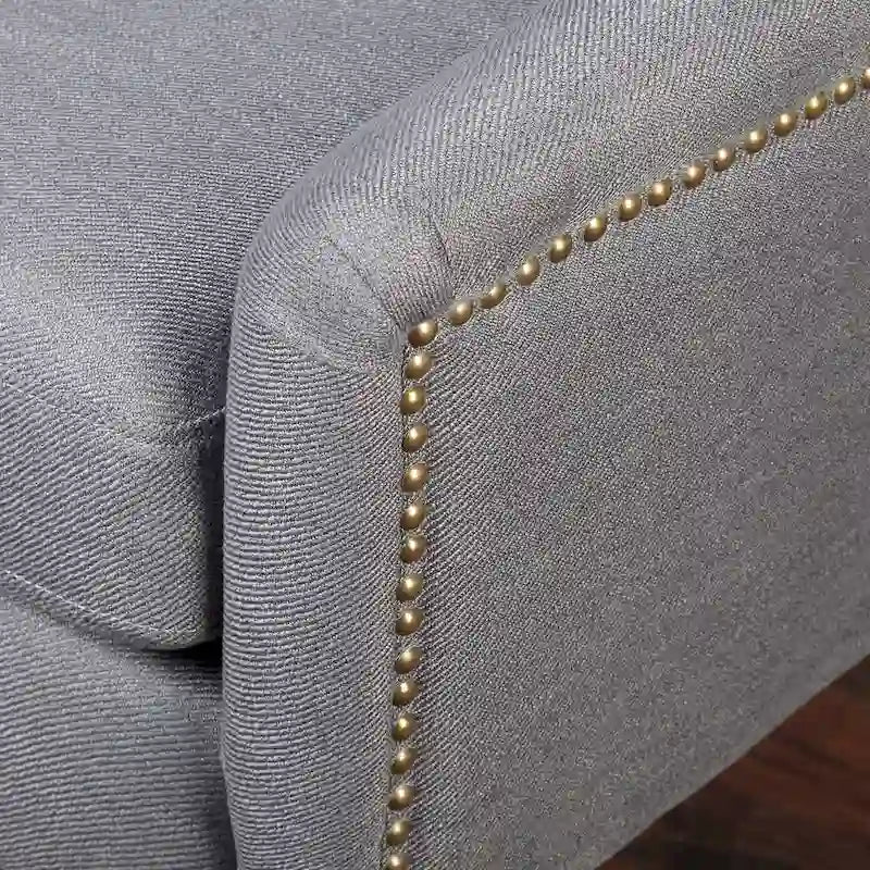 Fauteuil d'appoint rembourré de style milieu de siècle