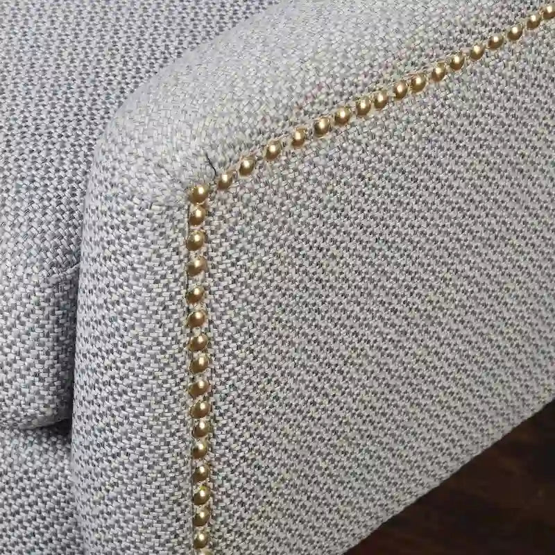 Fauteuil d'appoint rembourré de style milieu de siècle