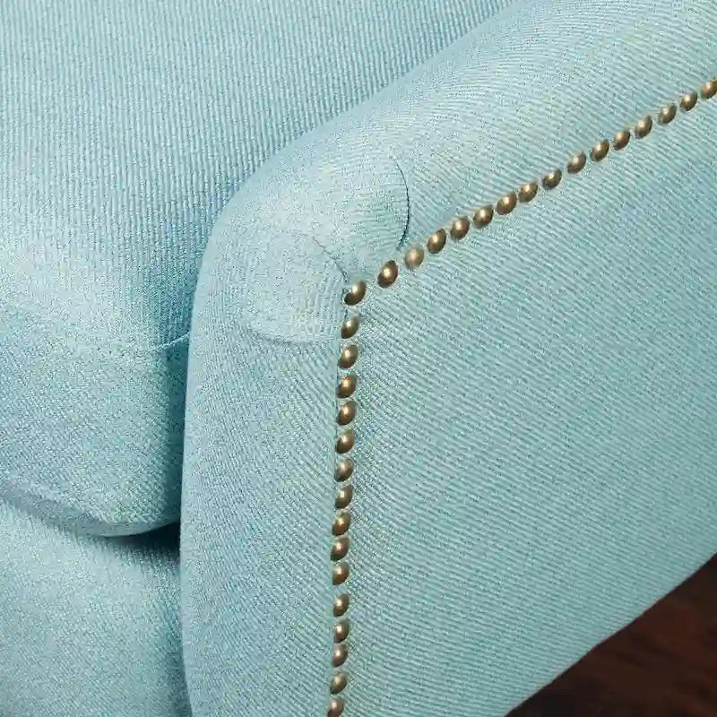 Fauteuil d'appoint rembourré de style milieu de siècle