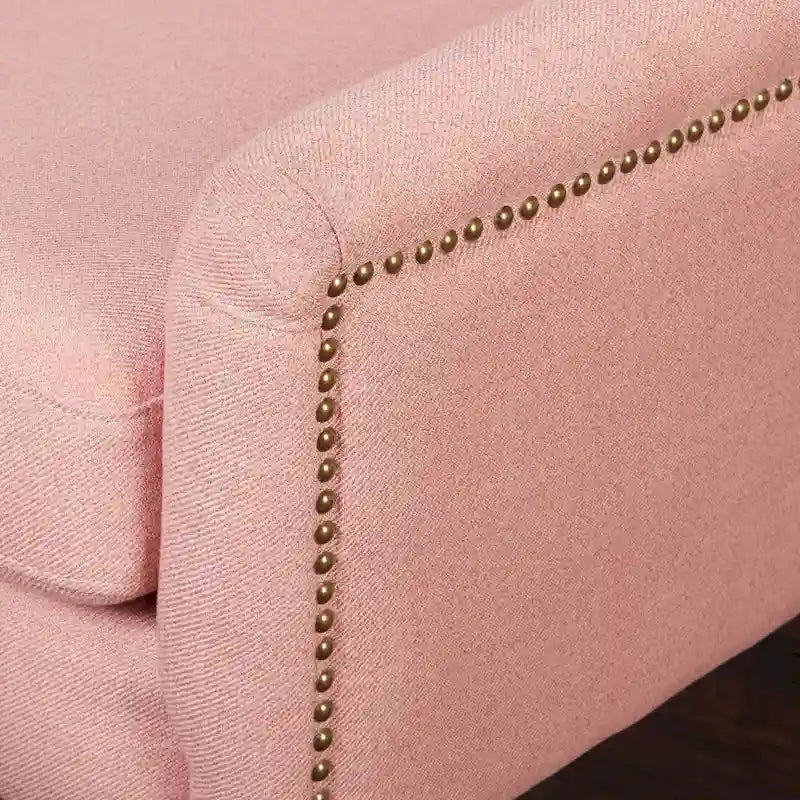 Fauteuil d'appoint rembourré de style milieu de siècle