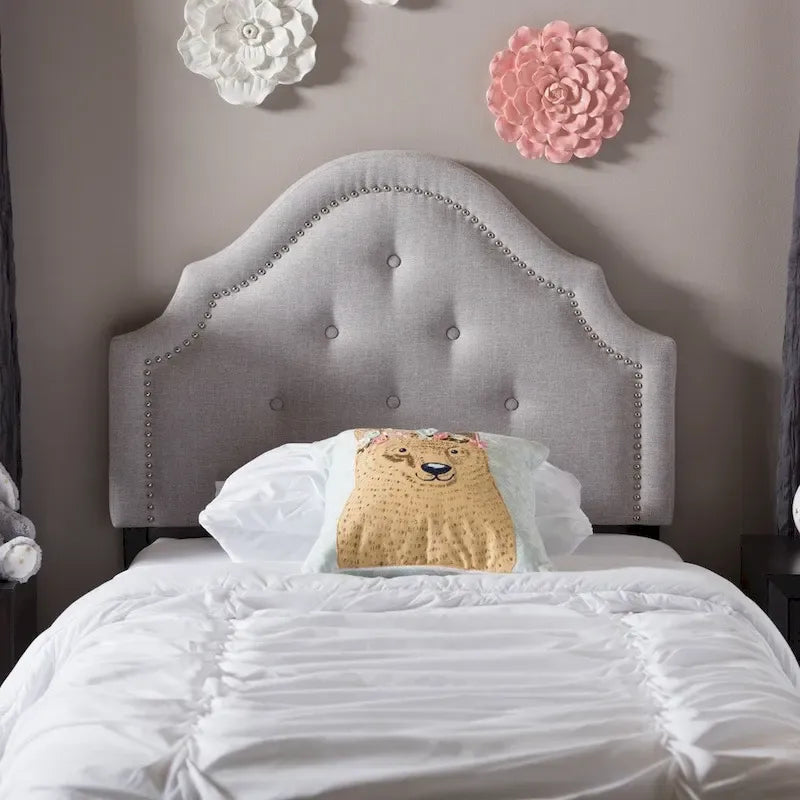 Tête de lit capitonnée pour lit simple