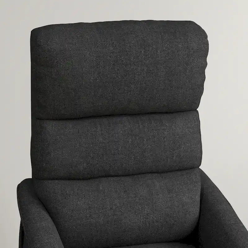 Fauteuil inclinable électrique pour personnes âgées, assemblage facile, fauteuil releveur en tissu avec télécommande, poches latérales pour salon