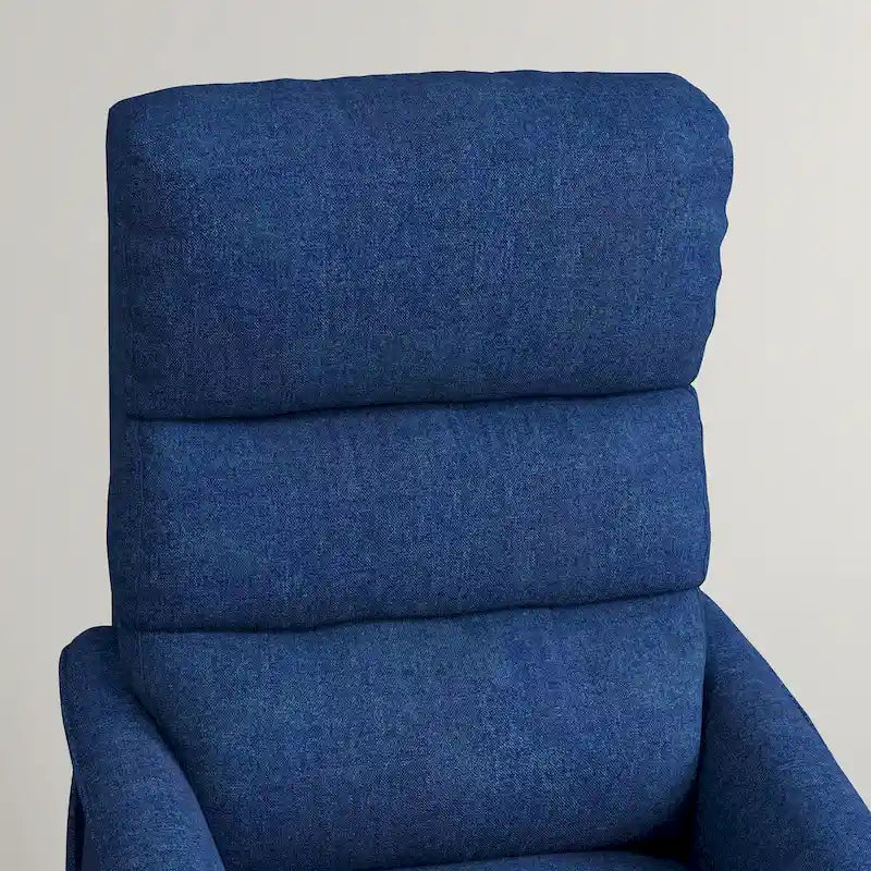 Fauteuil inclinable électrique pour personnes âgées, assemblage facile, fauteuil releveur en tissu avec télécommande, poches latérales pour salon