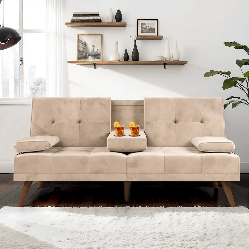 Canapé-lit futon, petit canapé-lit causeuse