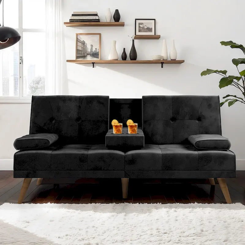 Canapé-lit futon, petit canapé-lit causeuse