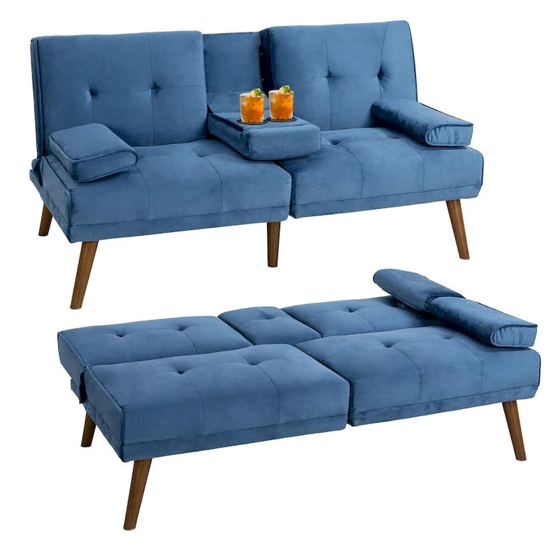 Canapé-lit futon, petit canapé-lit causeuse
