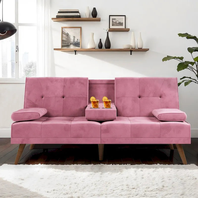 Canapé-lit futon, petit canapé-lit causeuse