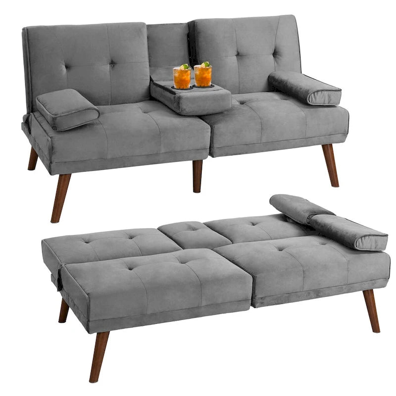 Canapé-lit futon, petit canapé-lit causeuse