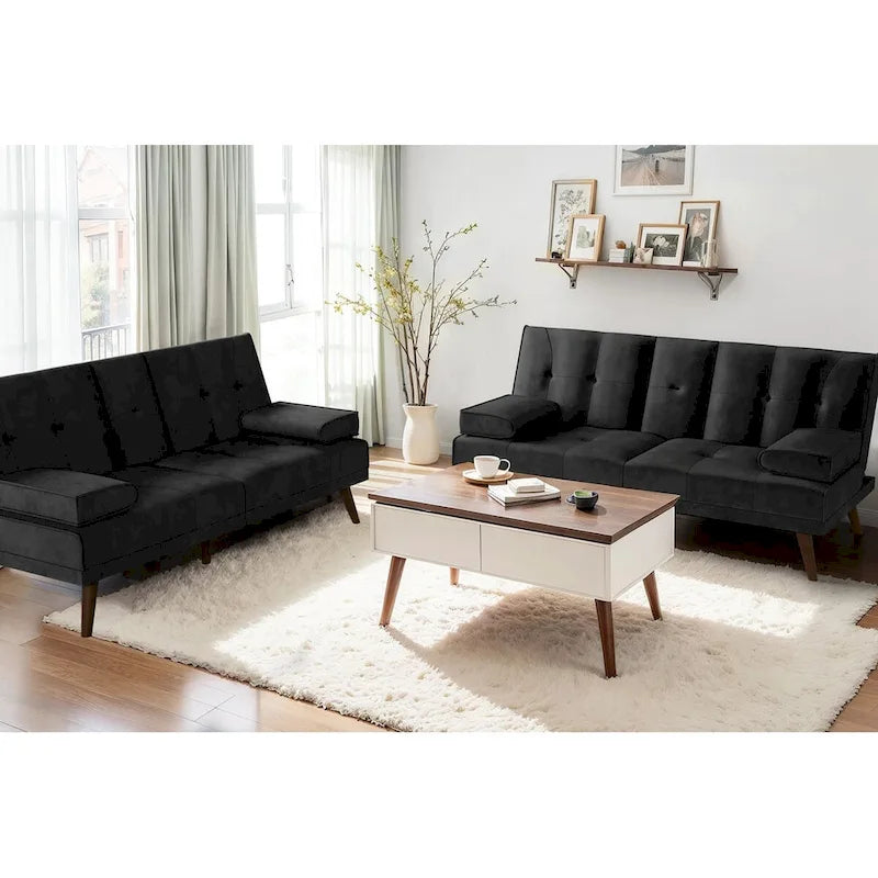 Canapé-lit futon, petit canapé-lit causeuse