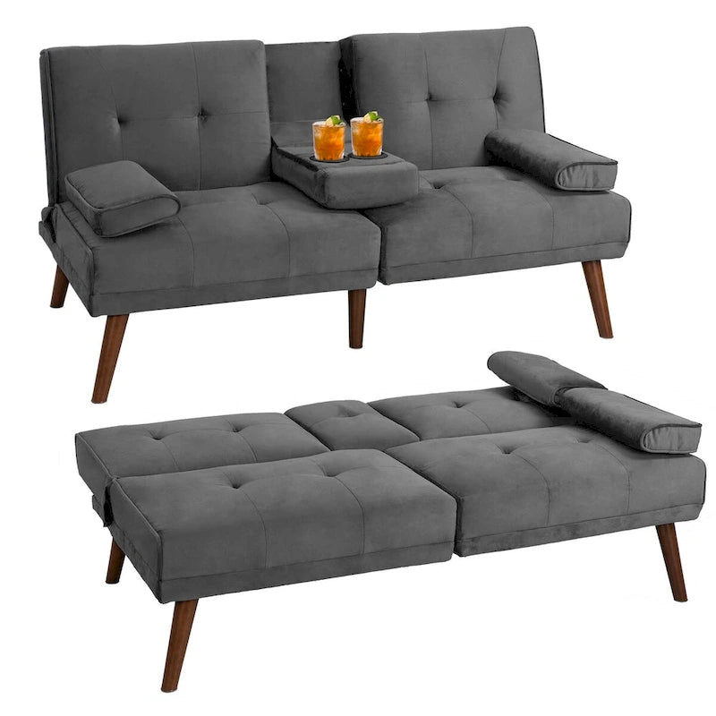 Canapé-lit futon, petit canapé-lit causeuse