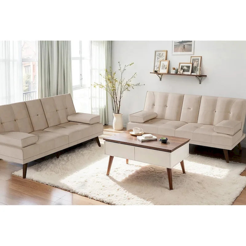 Canapé-lit futon, petit canapé-lit causeuse